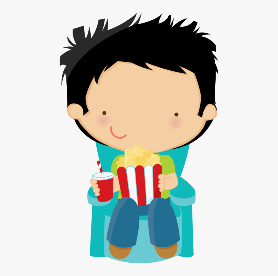 Transparent Movie Night Clipart - Menino Da Fazendinha Para Imprimir, Transparent Clipart