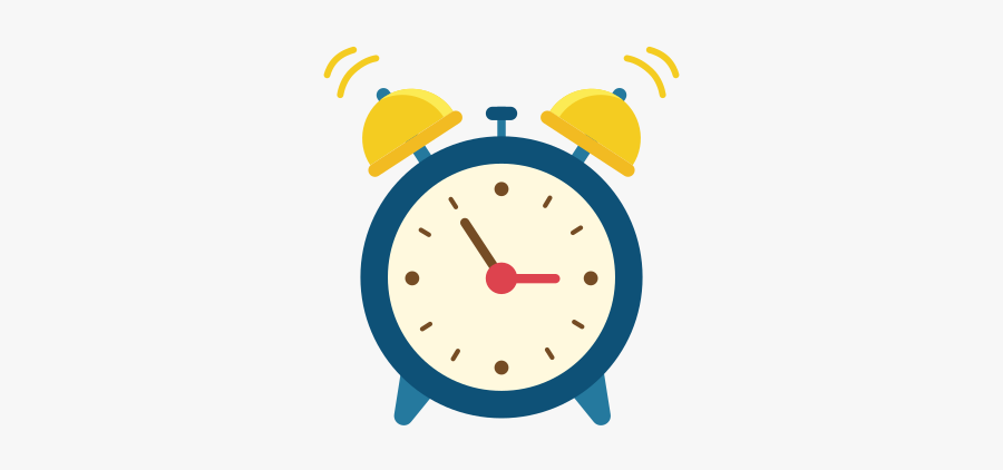 Alarm Clock Cartoon Gif Clipart , Png Download - Cartoon Clock Clipart Png, Transparent Clipart