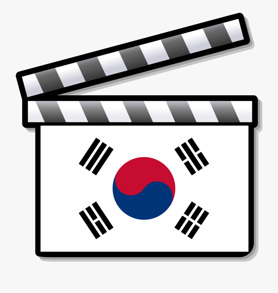 List Of Highest Grossing Films In South Korea - Transparent South Korea Flag Map, Transparent Clipart