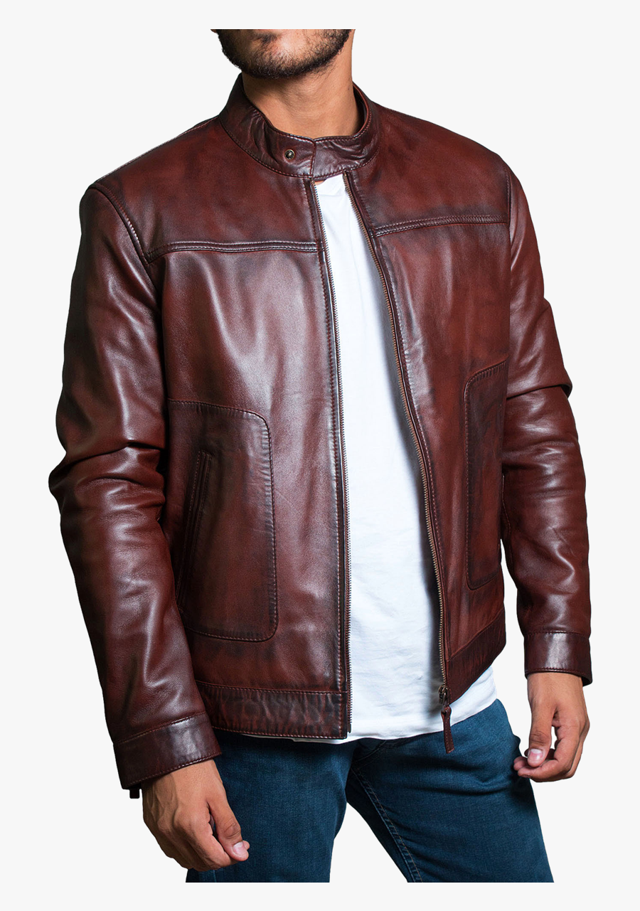 Leather Jacket , Transparent Cartoons - Jacket For Men Images Download, Transparent Clipart