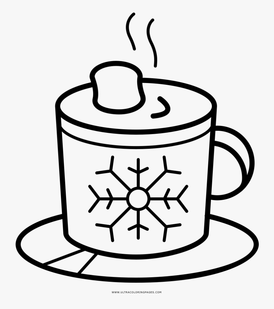 Transparent Hot Chocolate Clipart Png - Snowflake Png, Transparent Clipart