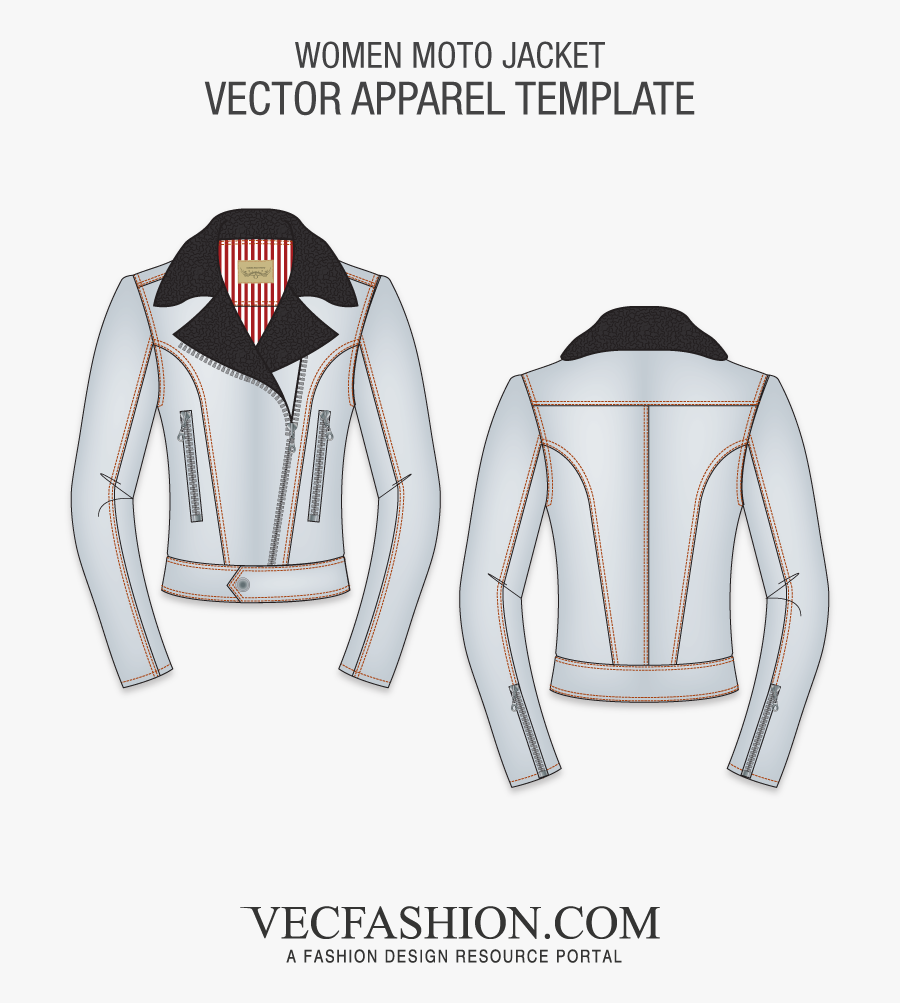 Flat Drawing Leather Jacket - Board Shorts Drawing, Transparent Clipart