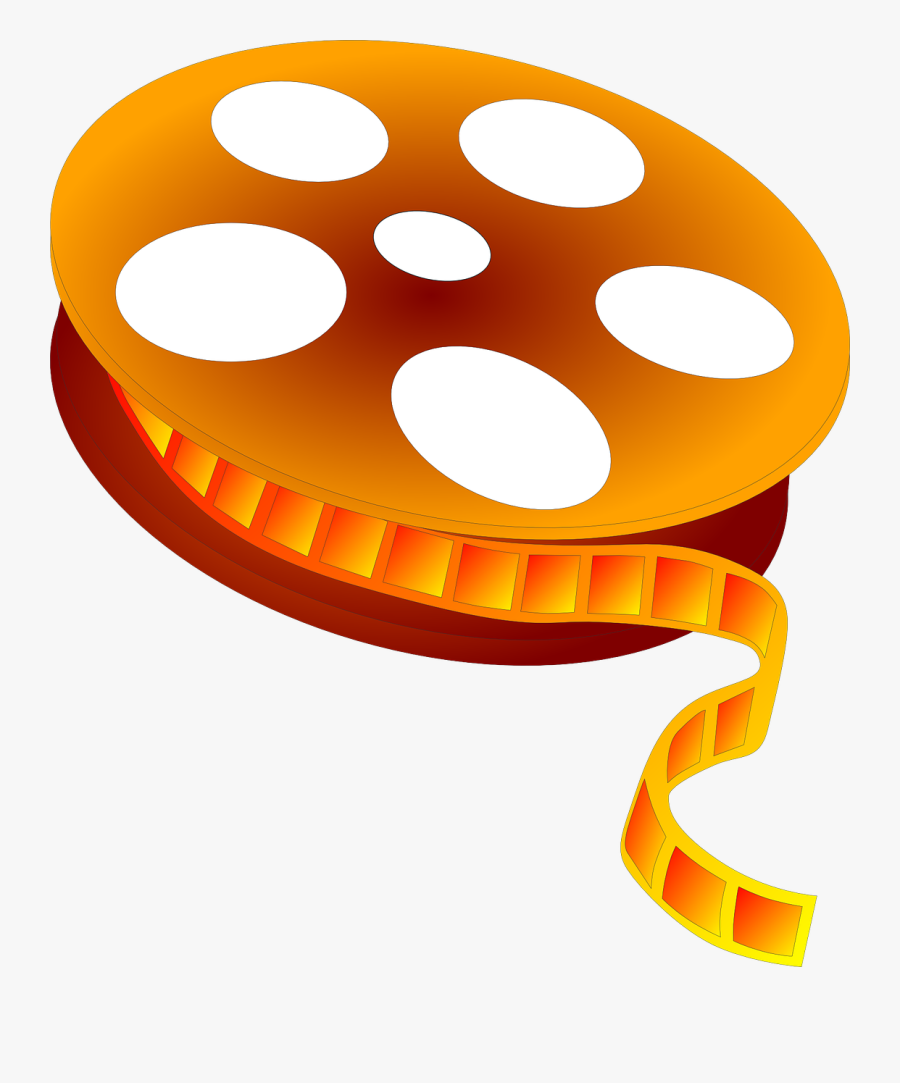 Movie Reel Clip Art, Transparent Clipart