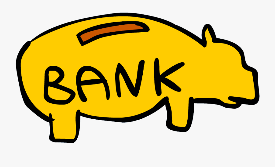 Fluffy The Fish Piggy Bank, Transparent Clipart