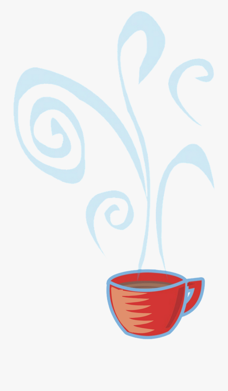Cup Clipart Hot Chocolate Mug - Red Hot Steam Clipart Png, Transparent Clipart
