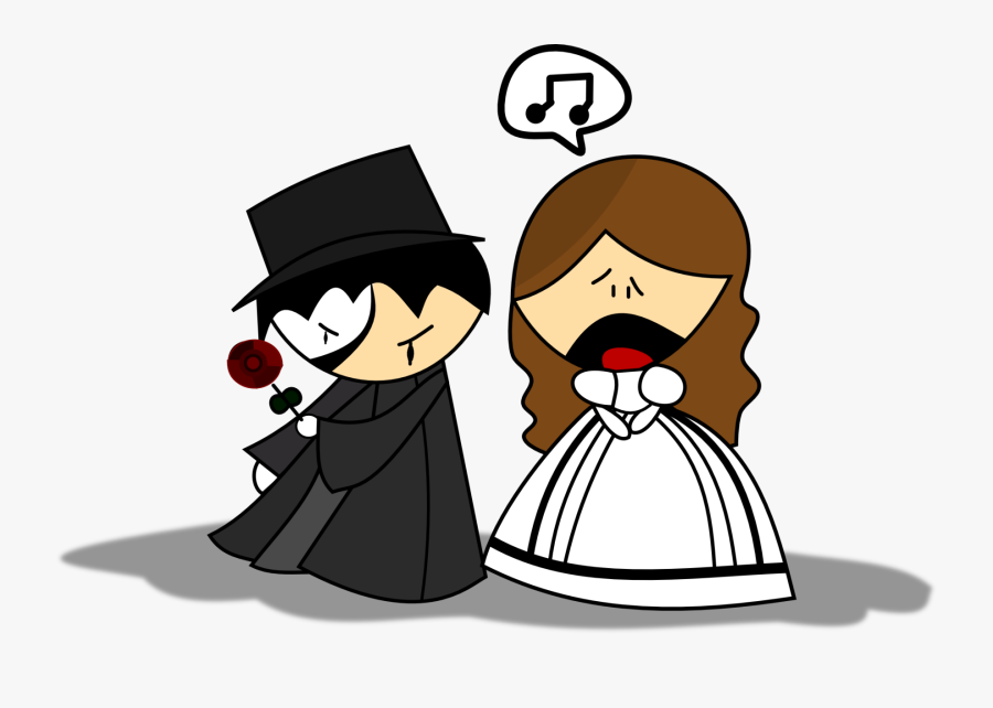 Explore The Use Of Satire In Opera Over A Span Of More - Phantom Of The Opera Clipart, Transparent Clipart
