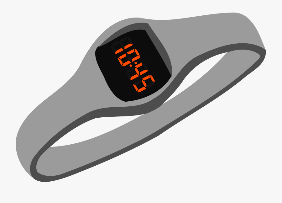 Digital Wrist Watch Clipart, Transparent Clipart
