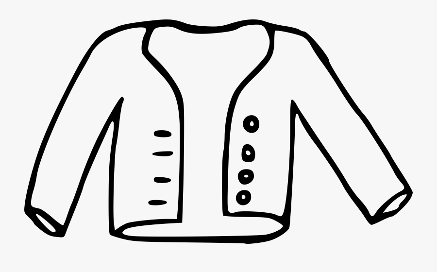 Line Art,neck,sleeve - Jacket Black And White, Transparent Clipart
