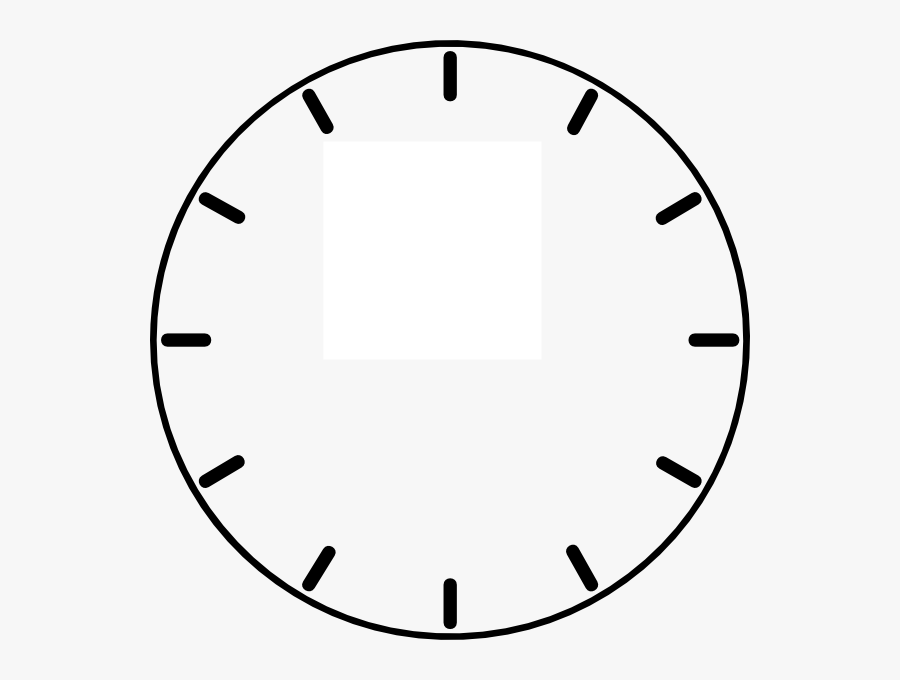 Clock Line Art Vector, Transparent Clipart
