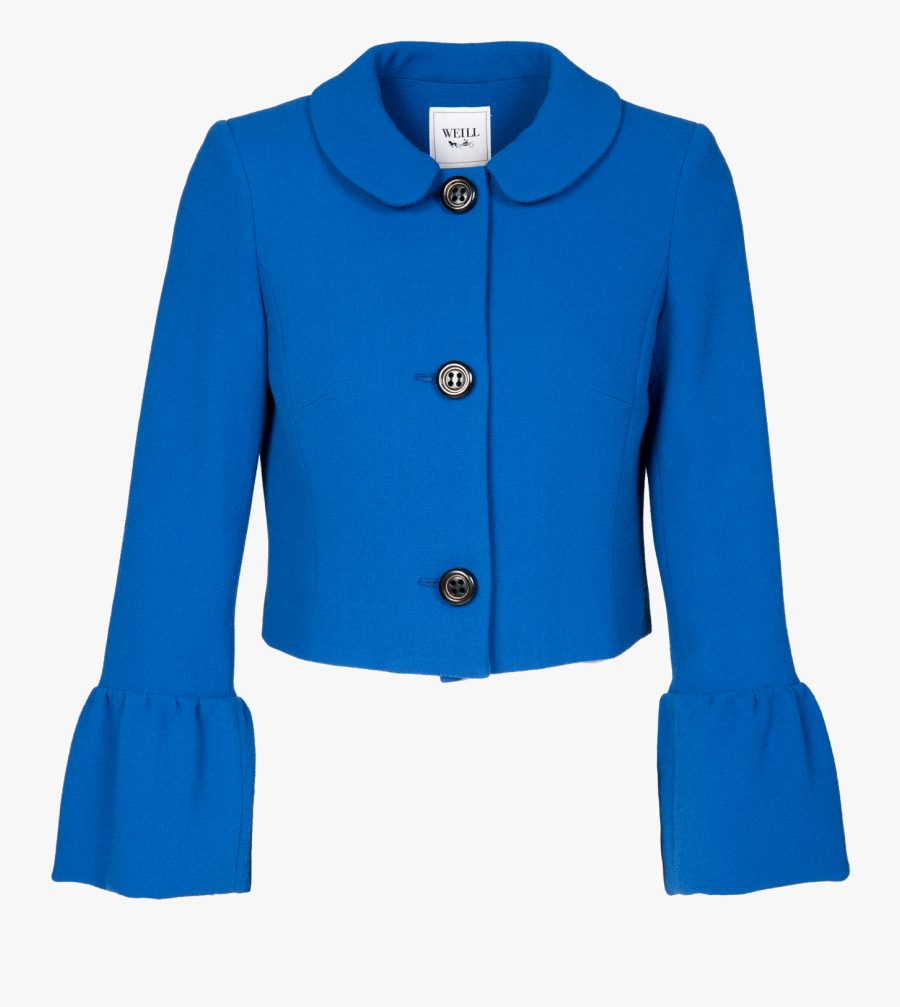 Long Sleeve Jacket Ceres - Button, Transparent Clipart