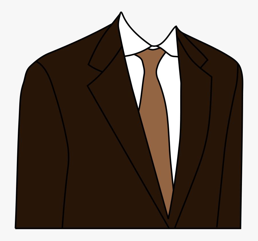 Brown Suit - Suit Clipart Png, Transparent Clipart