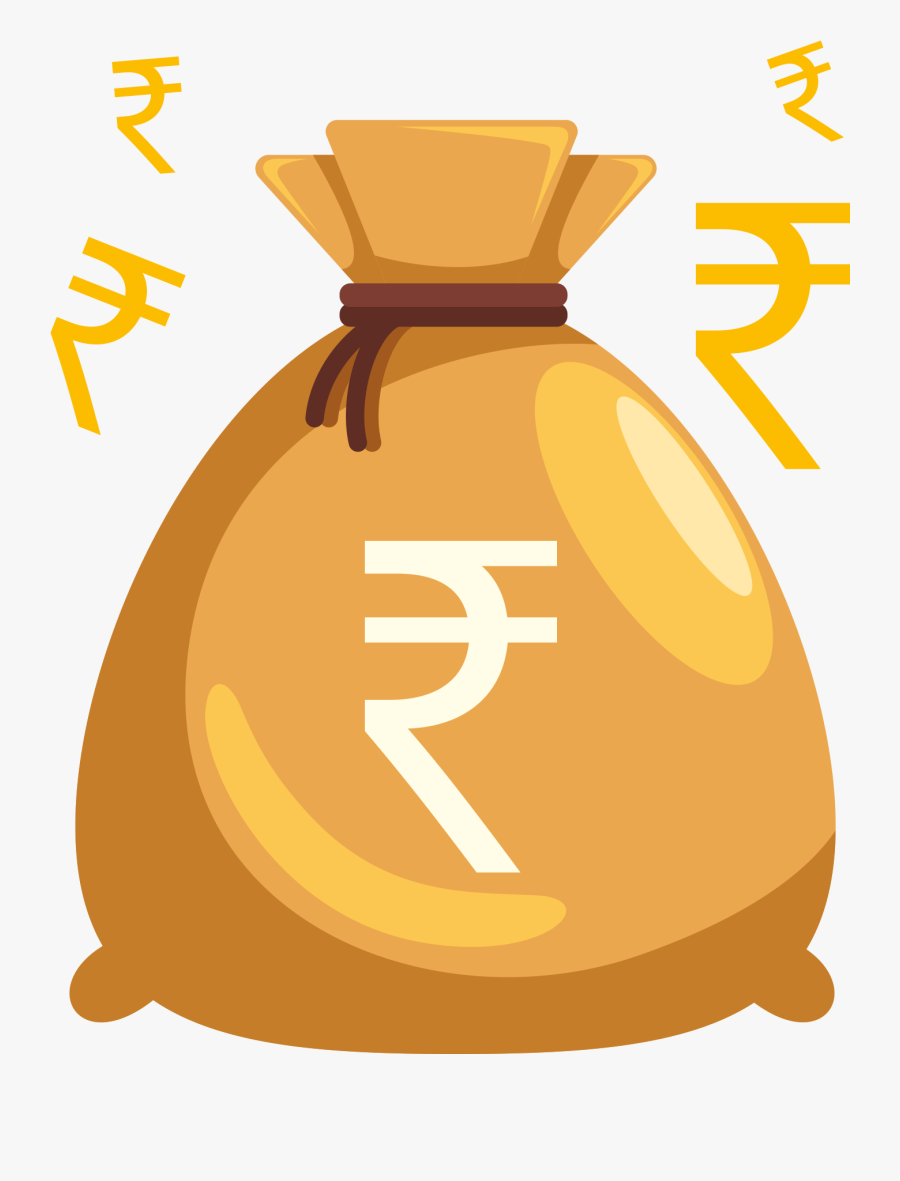 Money Bag Png - Indian Money Bag Png, Transparent Clipart