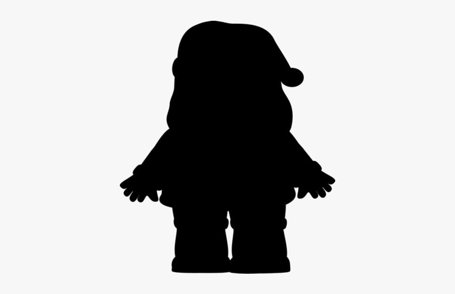 Transparent Santa Suit Clipart, Santa Suit Png Image - Silhouette, Transparent Clipart