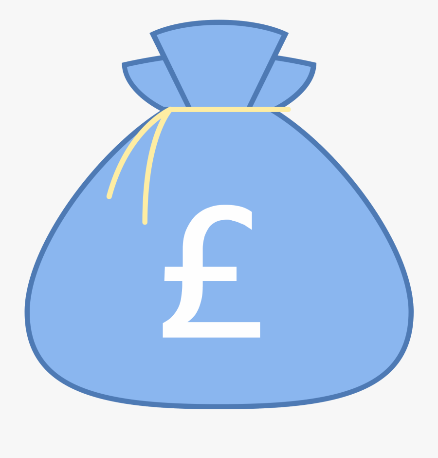 Transparent Money Bag Icon Png - Money Bag Icon Euro, Transparent Clipart