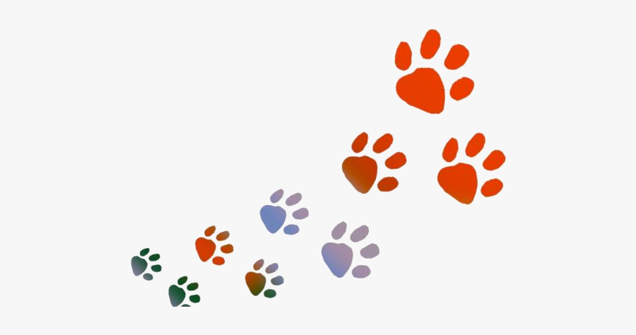 Footprints Png Transparent Images - Png Dog Paw Transparent, Transparent Clipart