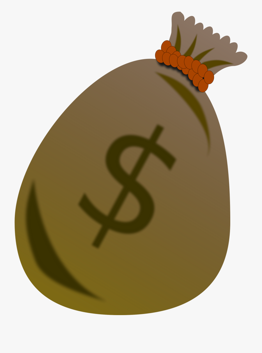 Transparent Money Bag Clipart Png - Dolar Çuval Png, Transparent Clipart