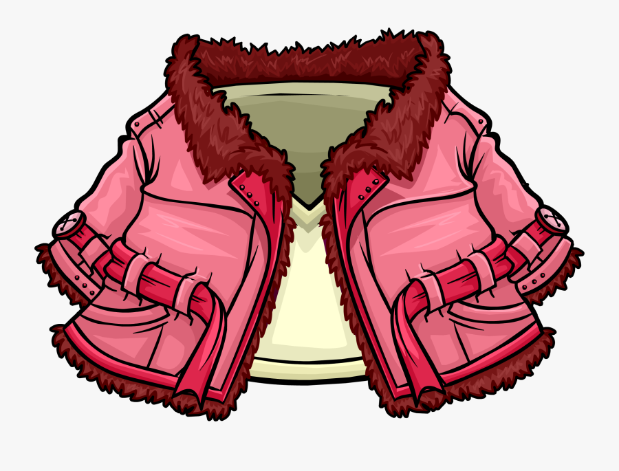 Image - Club Penguin Winter Coat, Transparent Clipart