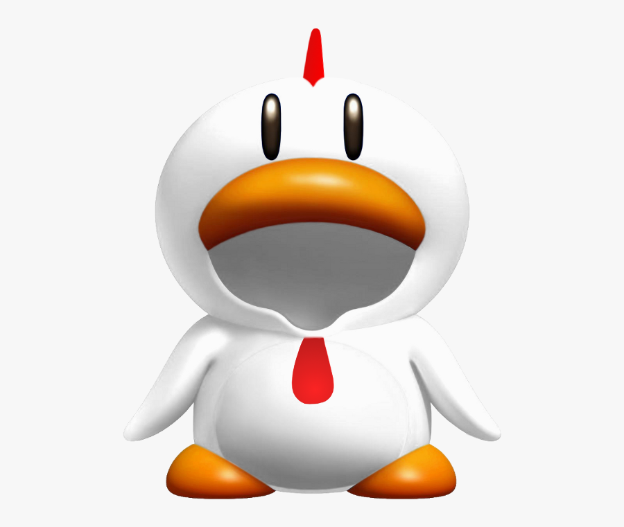 Clipart Chicken Suit - Mario Chicken Suit, Transparent Clipart