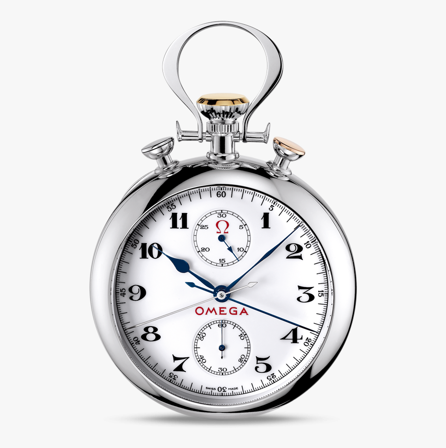 Pocket Watch Png - Omega 1932 Olympic Pocket Watch, Transparent Clipart