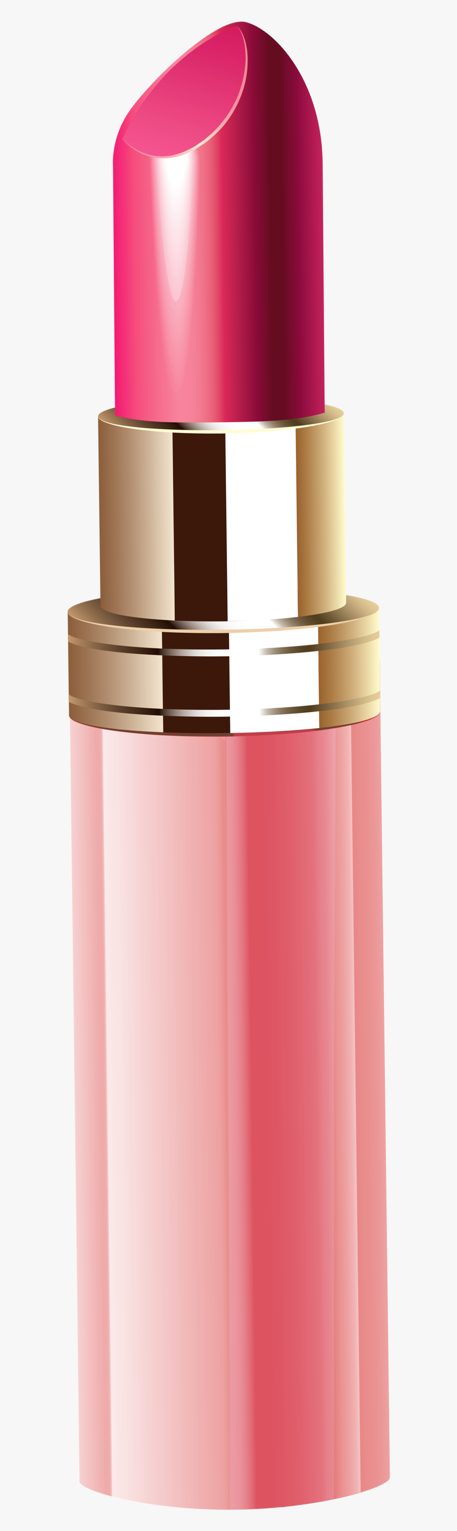 Pink Lipstick Png Clipart Image - Lipstick Clipart Png, Transparent Clipart