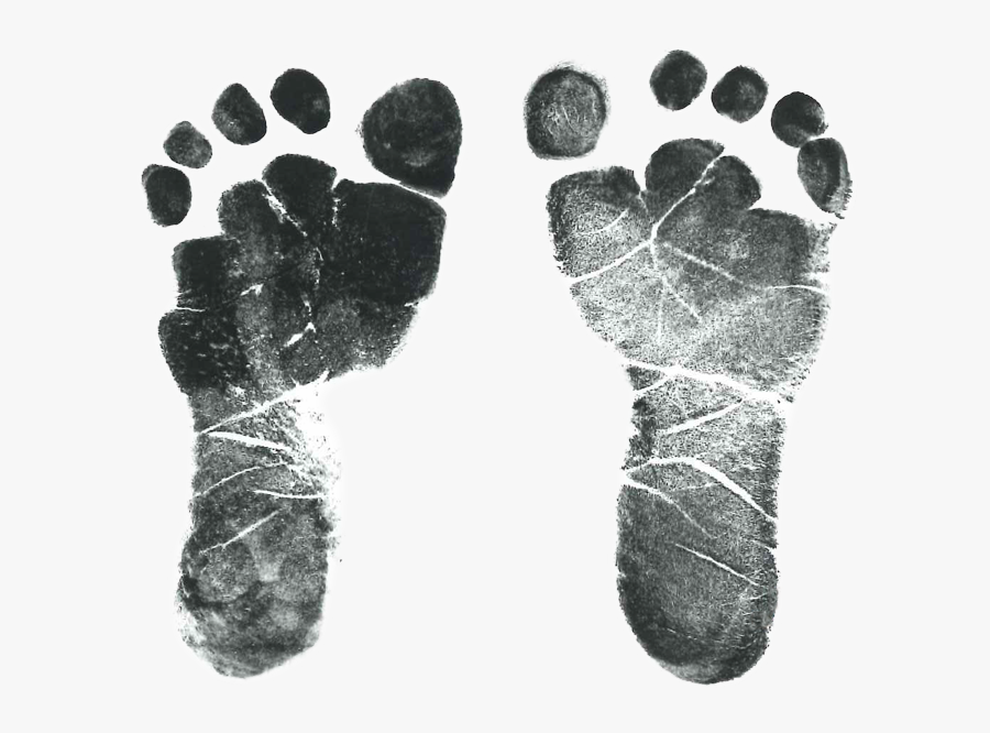 Baby Feet Png Transparent - Baby Footprints Transparent Background, Transparent Clipart