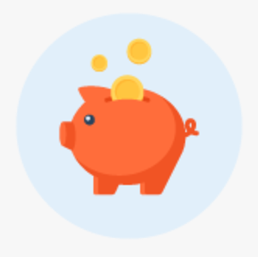 Transparent Piggy Bank Png - Piggy Bank Icon Png, Transparent Clipart