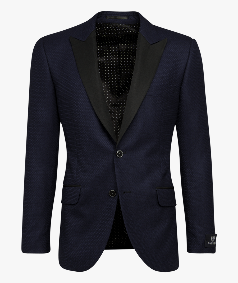Royal Blue Diamond Weave Dinner Jacket - Suit Jacket, Transparent Clipart