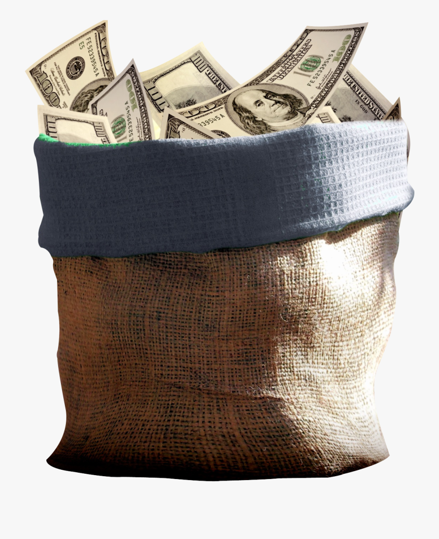 Money Bag Png Image - Bag Of Money Transparent Background, Transparent Clipart