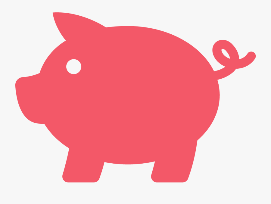 This Will Begin With A Commercial Pig Farm Outside - Blue Piggy Bank Clipart, Transparent Clipart