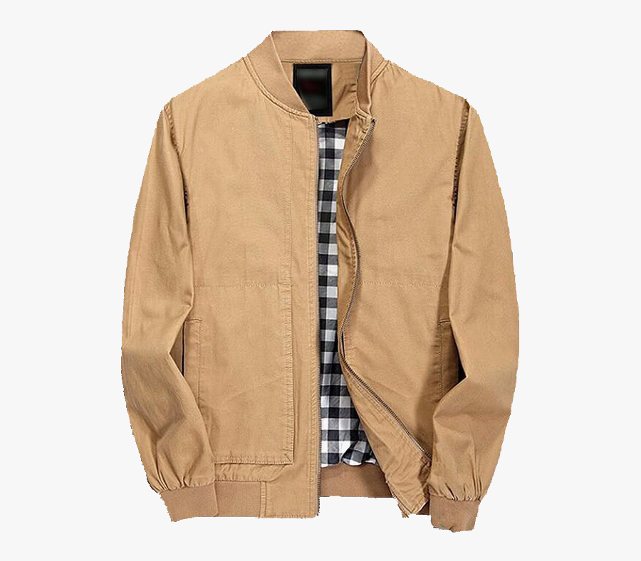 Bomber Jacket For Men Png Clipart - Khaki Wind Breaker Jacket Men, Transparent Clipart