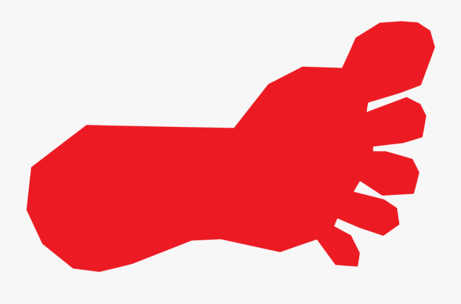 Footprint Bigfoot Line Art - Bigfoot Footprint Clipart, Transparent Clipart