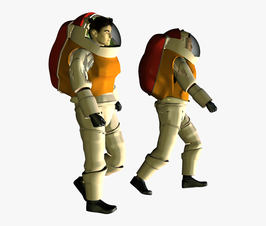 Futuristic Space Suit - Cartoon, Transparent Clipart