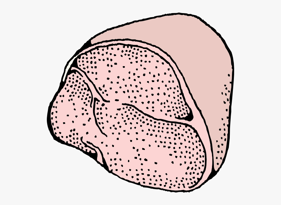 Animated Ham, Transparent Clipart