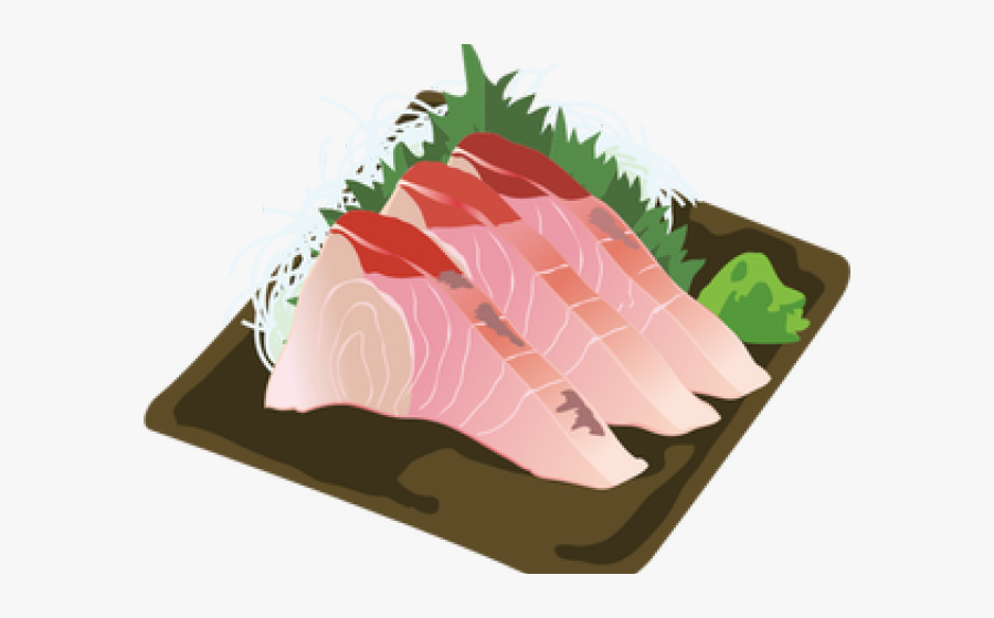 Transparent Ham Clipart - Sashimi Icons, Transparent Clipart