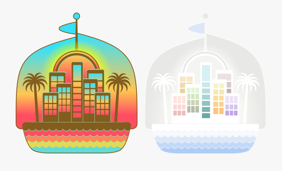 Coastal Apartments Coastal Seaside Free Picture - Hotel Clipart, Transparent Clipart