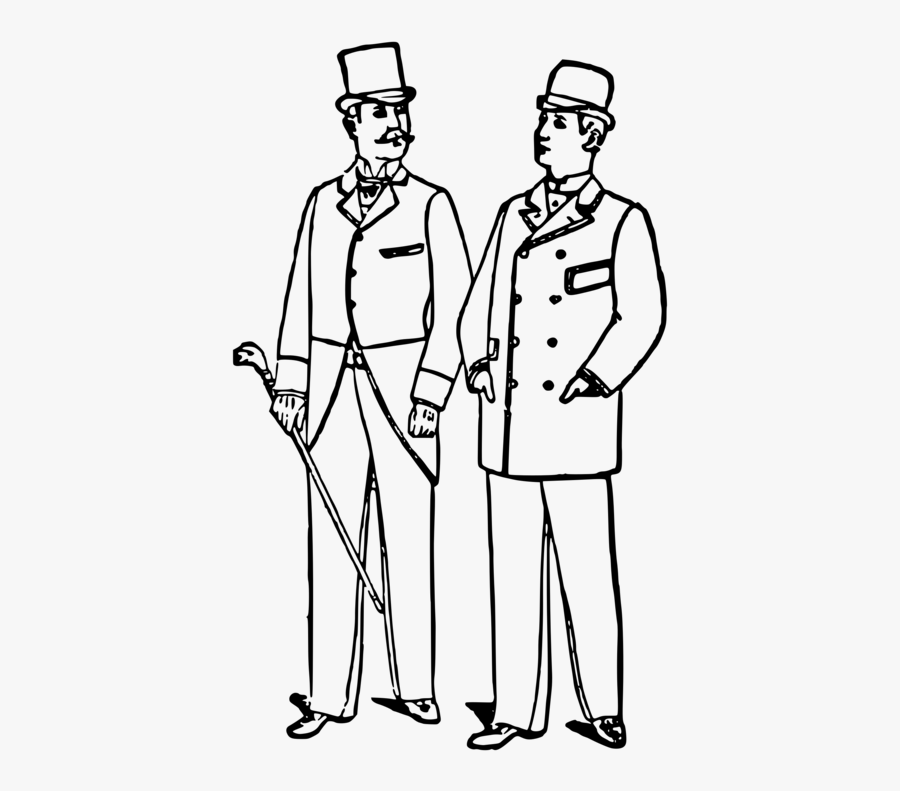 Art,shoe,human - Men With Suit Drawings, Transparent Clipart