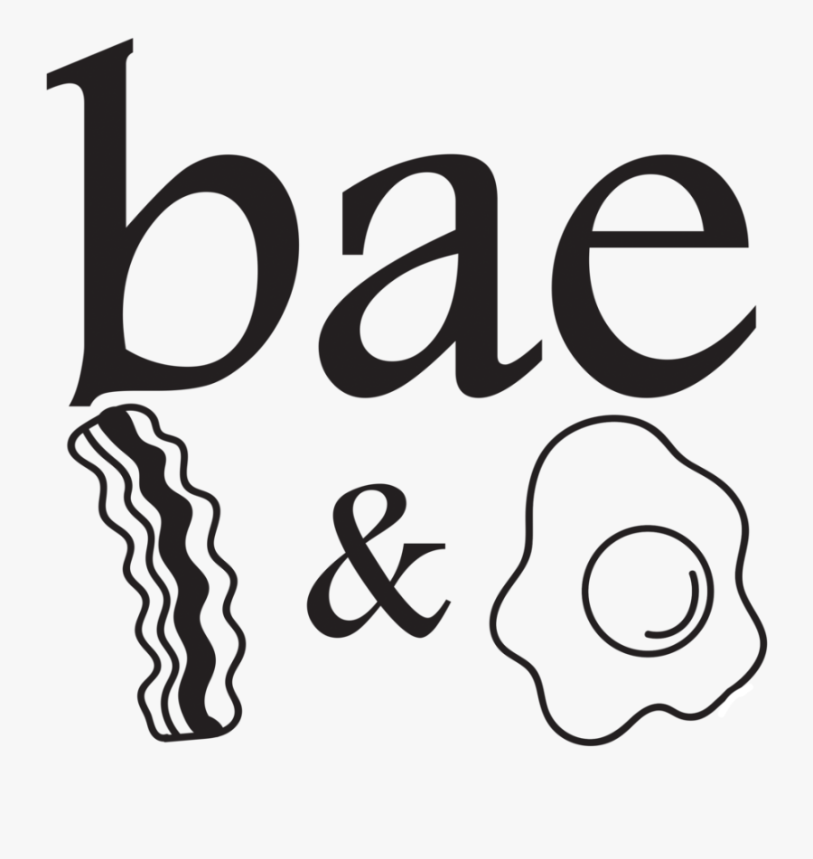 Bae Shirt Bacon And Egg - Bae Bacon And Eggs Kids Tshirt, Transparent Clipart