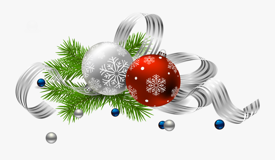 Christmas Ornament Decoration Clipart Min - Christmas Decoration Png Transparent, Transparent Clipart