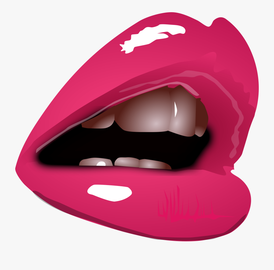 Lips Talking, Transparent Clipart