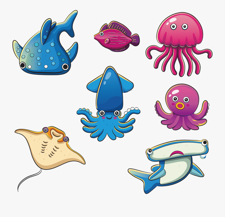 Imagenes De Los Animales Que Viven En El Mar, Transparent Clipart