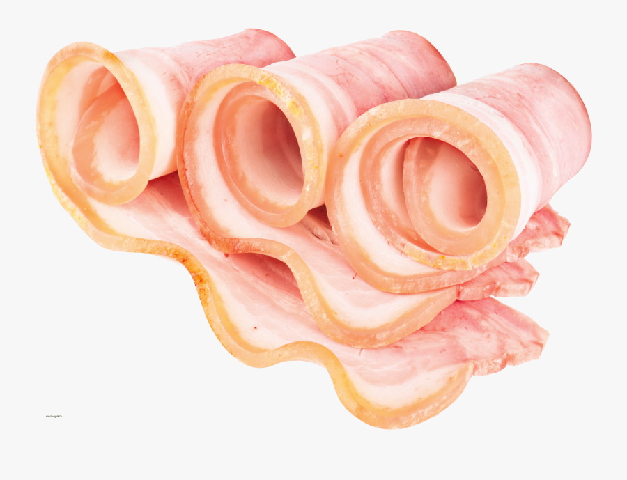 Bacon Slices Three - Bacon Png, Transparent Clipart