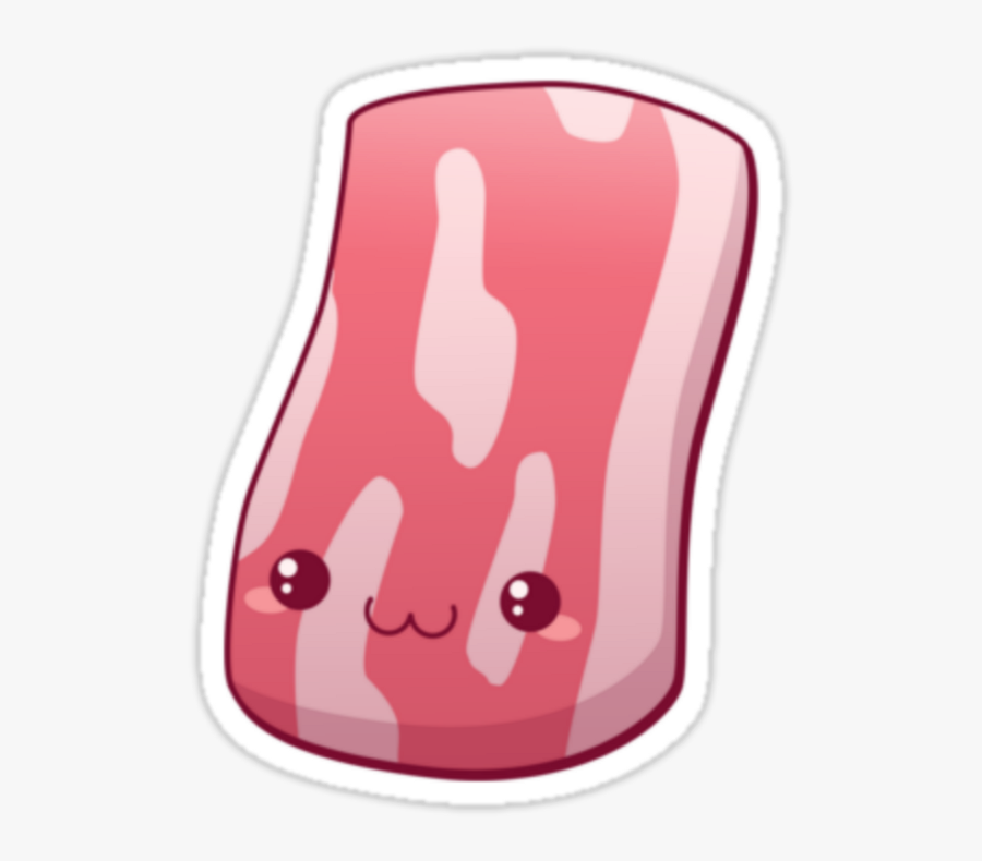 Kawaii Bacon Clipart , Png Download - Kawaii Bacon, Transparent Clipart