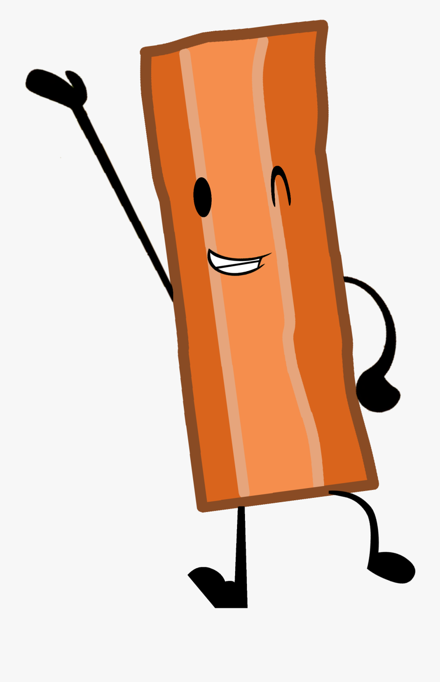 Bacon Soup Clip Art - Bacon Cartoon Png, Transparent Clipart