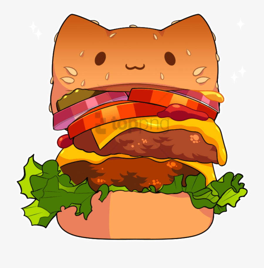 Clipart Free Cheeseburger Drawing Bacon - Good Food To Draw, Transparent Clipart