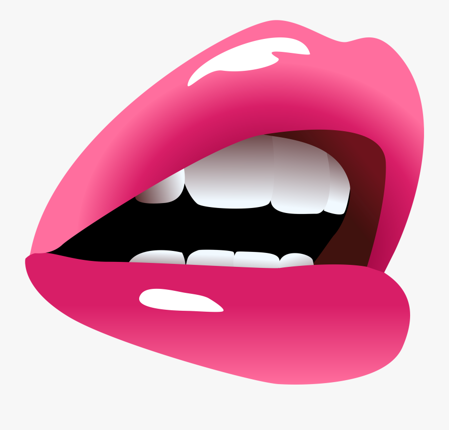 Clip Art Collection Of Mouth - Mouth Side View Png, Transparent Clipart