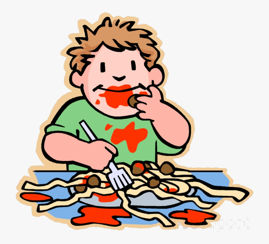 Eating Messy Kids Clipart Child Clip Art Mess Transparent - Eat Png, Transparent Clipart