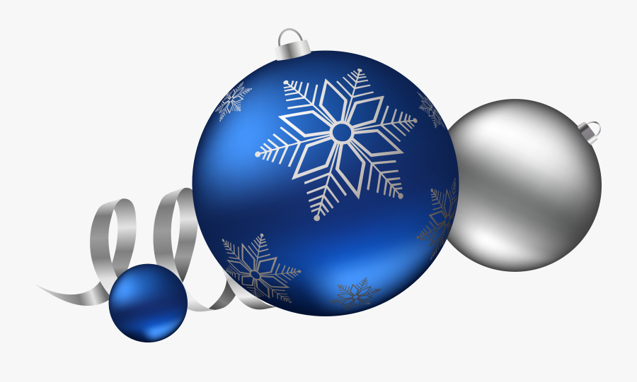 Christmas Ornaments Deco Pencil - Blue Christmas Balls Clipart, Transparent Clipart