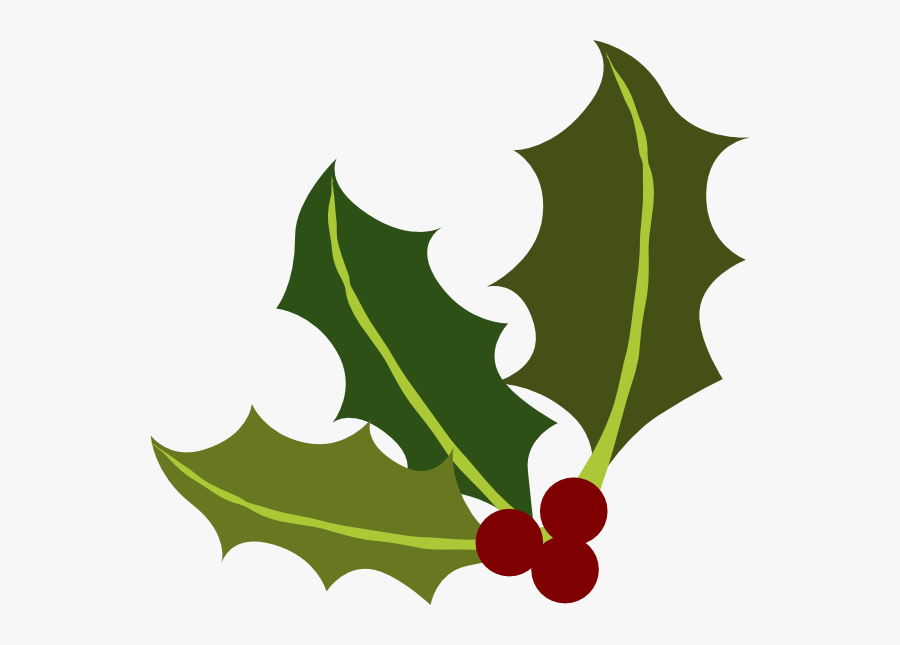Holly Leaf Clipart, Transparent Clipart