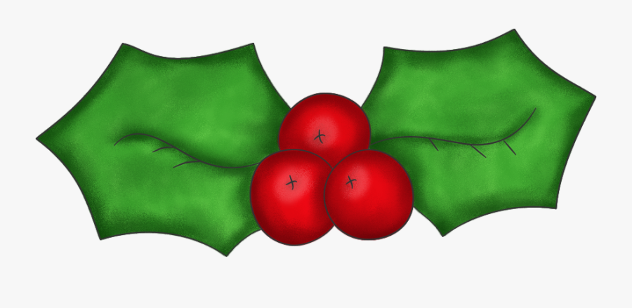 Christmas Holly Clip Art Best Christmas Moment - Transparent Festive Background Holly, Transparent Clipart