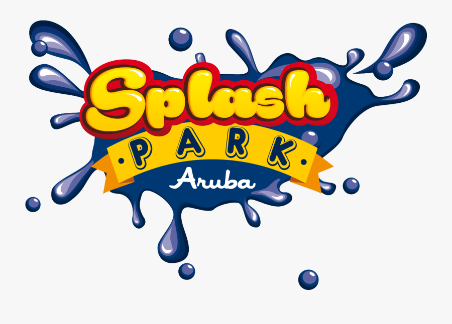 Splash Park Aruba Ocean Fun In The Sun Graphic Library - Graphic Design, Transparent Clipart